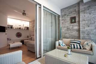 Апартаменты Apartment Przno Maestral Свети-Стефан Апартаменты с видом на море-63